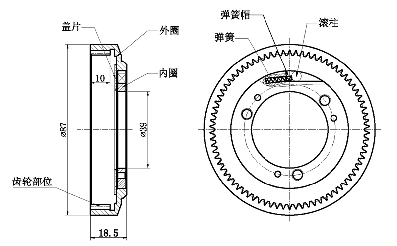DLK087×20.5-39-X结构图.jpg DLK087×20.5-39-X结构图.jpg